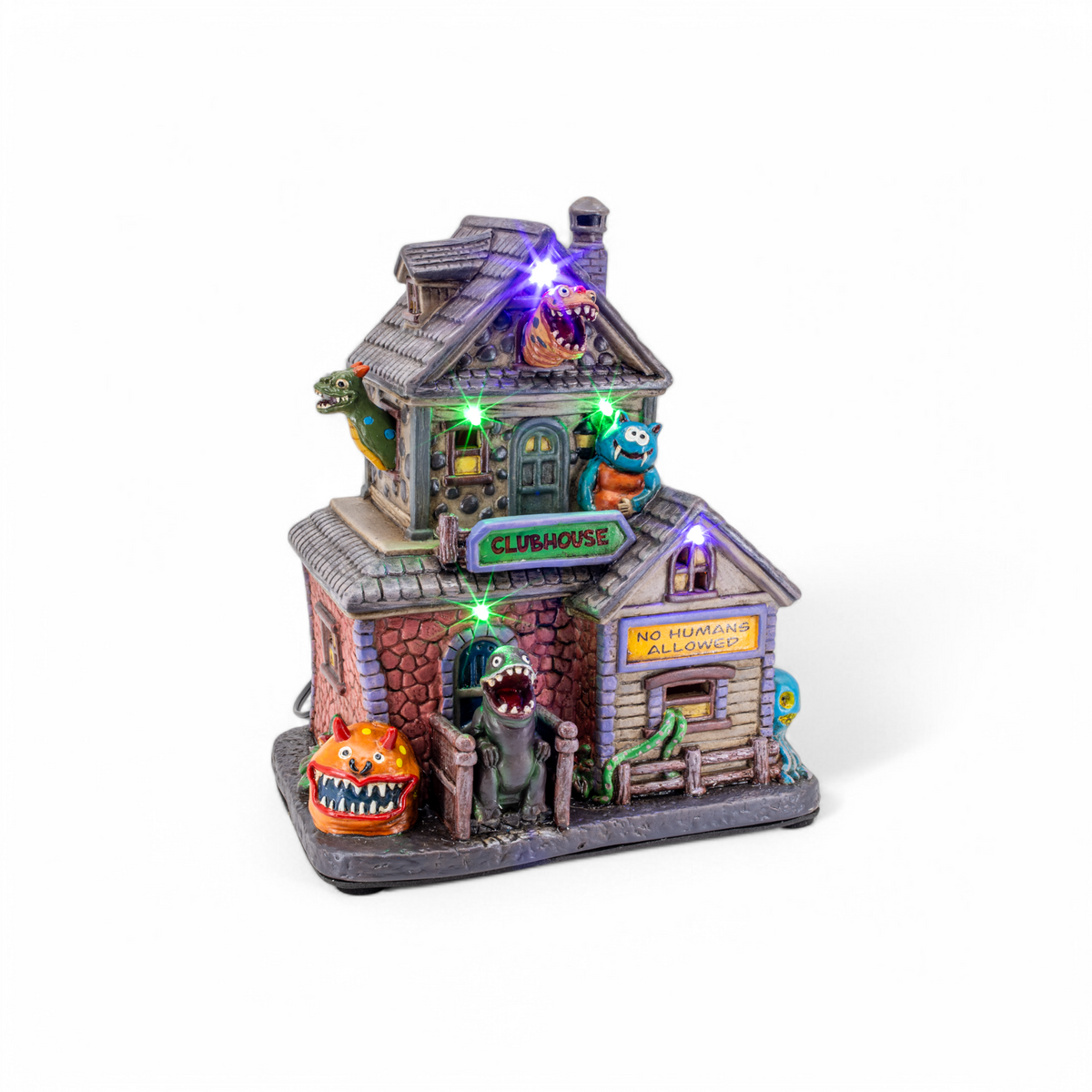 Monster Clubhouse Halloween Village