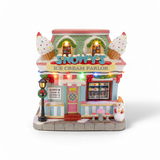 Snowy's Ice Cream Parlor Christmas Village