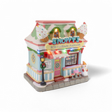 Snowy's Ice Cream Parlor Christmas Village