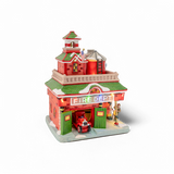 Vintage Fire Department Christmas Village