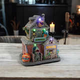 Monster Clubhouse Halloween Village